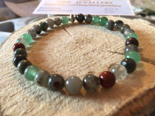 African Bloodstone Bracelet