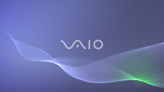 Blue VAIO Wallpaper 1024 x 768