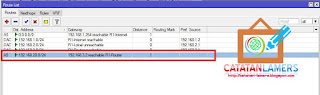 Cara Menghubungkan 2 Router Mikrotik, Konfigurasi Static Routing