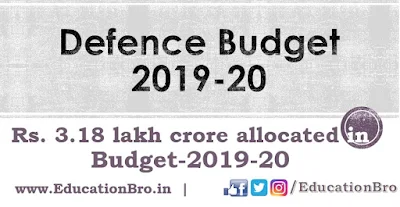 Rs 3.18 lakh crore allocated for Defence Budget in Union Budget 2019-20