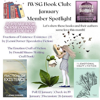 #IWSG Jan 2023 Book Club