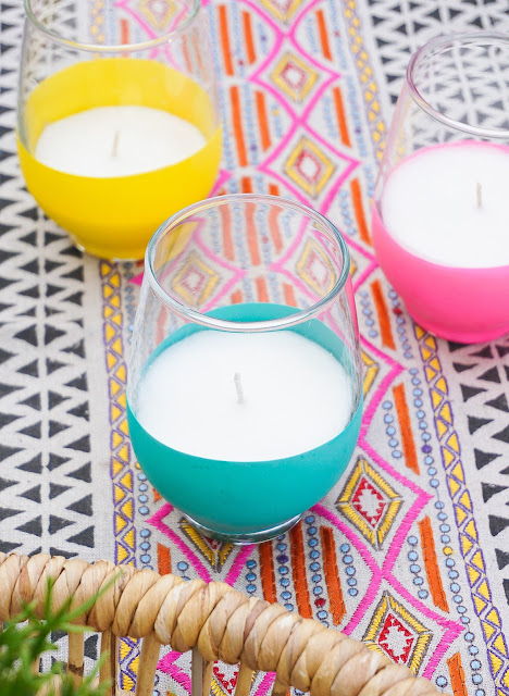 Velas de citronella diy