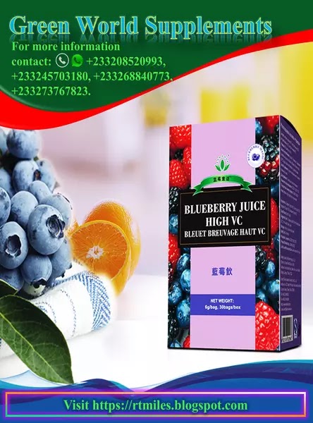 Green World Blueberry Juice High VC is Suitable for People of all age groups
