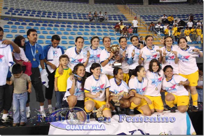 Bicampeonas del futsal femenino