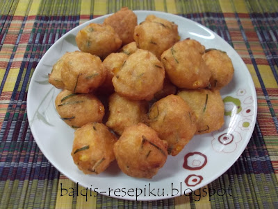 Cucur Jagung Pedas