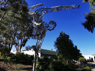 Bruce Public Art | The Gymnast by Dominique Sutton