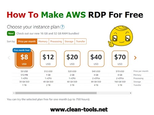 How To Make AWS RDP For Free