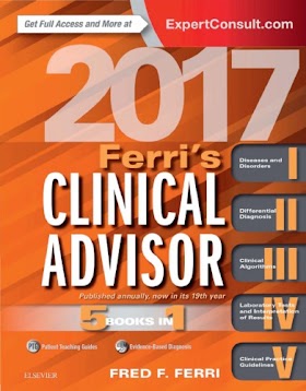 Ferri’s Clinical Advisor 2017 من الكتب المهمة التي يجب اقتناءها (5 في 1)