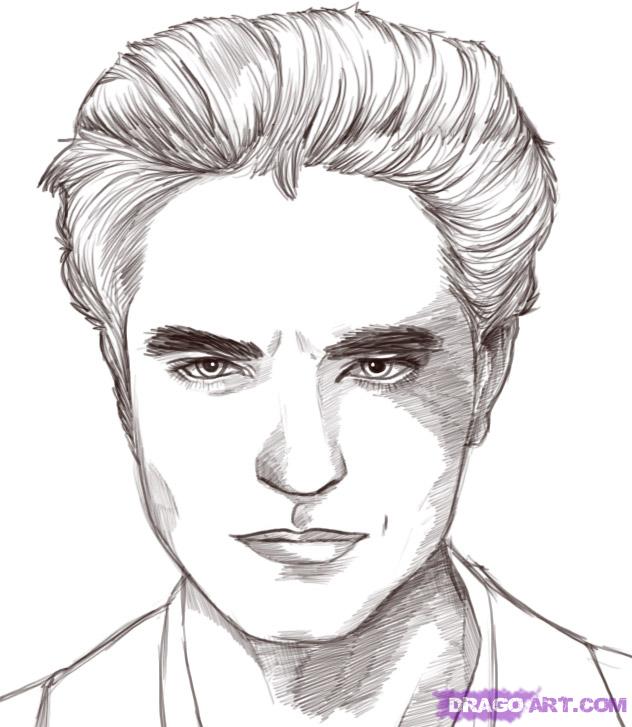 edward cullen coloring pages