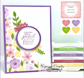 Nigezza Creates Colour Challenge With Stampin' Up! Beautiful Bouquet