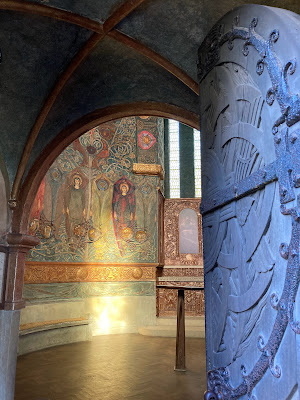 Watts Chapel, art, crafts, colourful walls