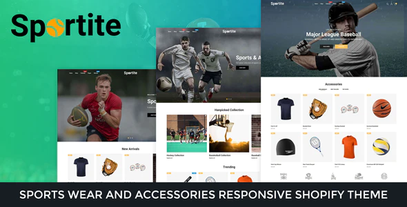 Sportswear And Accessories Responsive Shopify Theme 