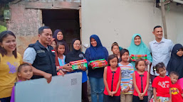 Komil dan Metal Lampung Distribusikan Al-qur'an ke TPQ Nurul Ikhsan