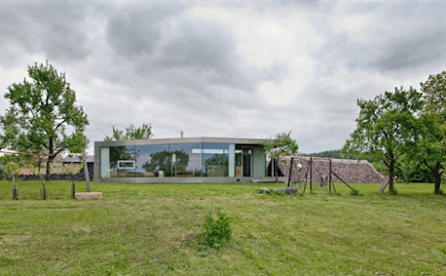 Impressive Contemporary Extension to Old Farmhouse in Austria