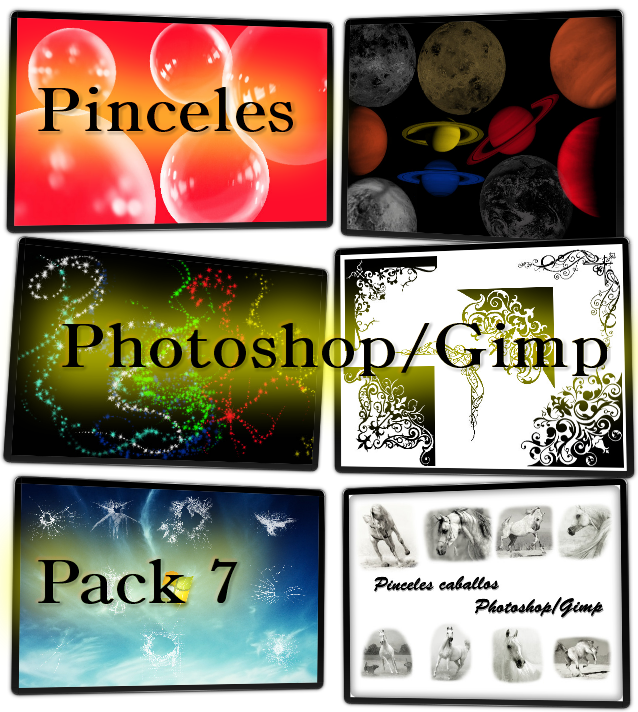 Pinceles [Photoshop/Gimp] - Pack 7 [Varios servidores]