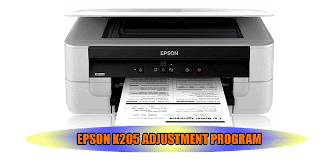 EPSON K205 PRINTER ADJUSTMENT PROGRAM