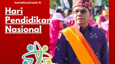 Kepala Dinas Pendidikan dan Kebudayaan Kota Bima, Drs. H. Supratman, M.AP, Mengucapkan Selamat Hardiknas 2 Mei 2024