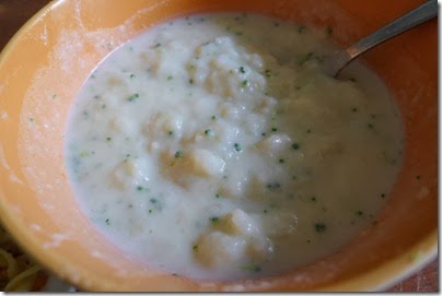 cream of potato sauce