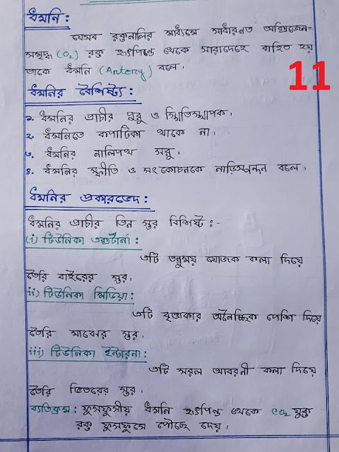 SSC Biology Chapter 6 Hand Note