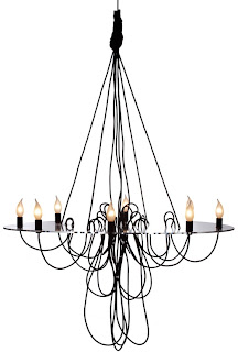 Spaghetti Princess chandelier