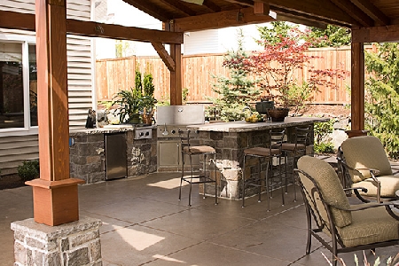 Outdoor Kitchen Design Ideas on Backyard Designs    Amazing Backyard Designs Photos