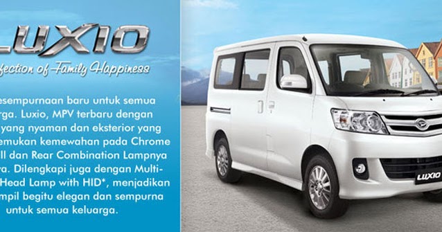 Harga Daihatsu Luxio 2013 - GALERY DAIHATSU