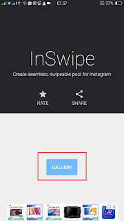 Membuat Foto Swipe Instagram Keren