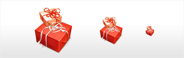 Box Icon | クリスマスプレゼントのイラスト素材