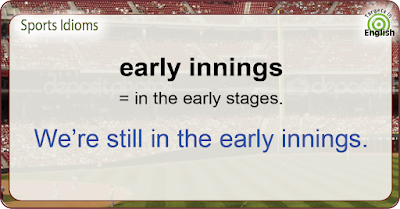 English idiom: extra innings, a sports idiom from baseball.