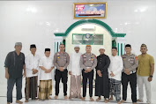 Bripka H Sunardi Imam Shalat Tarawih, Bripka Rahmad Muazzin dan Isi Ceramah Singkat