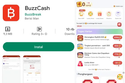 BuzzCash Apk Penghasil Uang Apakah Penipuan?