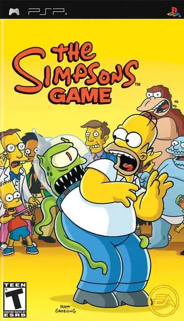 The Simpsons Game [PSP ISO] (Compressed) ENGLISH