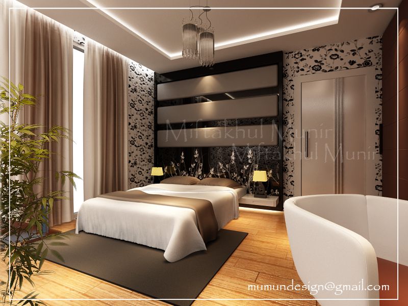  desain  interior rumah desain  kamar  tidur  minimalis  modern