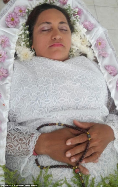 PHOTOS: Brazilian Woman Holds Her Own Funeral While Alive