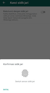 Cara Mudah Mengunci Whatsapp (Fingerpoint lock) Tanpa 