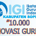 Formulir Pendaftaran Seminar/Workshop Literasi 10000 Inovasi Guru Kab. Soppeng 