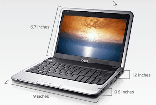 Dell Inspiron Mini 9 - Dimension