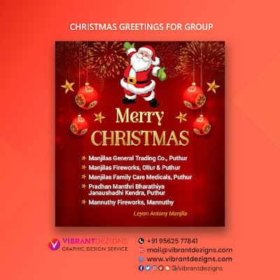 Christmas Greetings for Group, chriatmas greeting wishes design thrissur, social media greetings design thrissur, social media poster design thrissur, graphic design for social media greetings