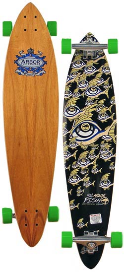 Arbor Fish Skateboard2