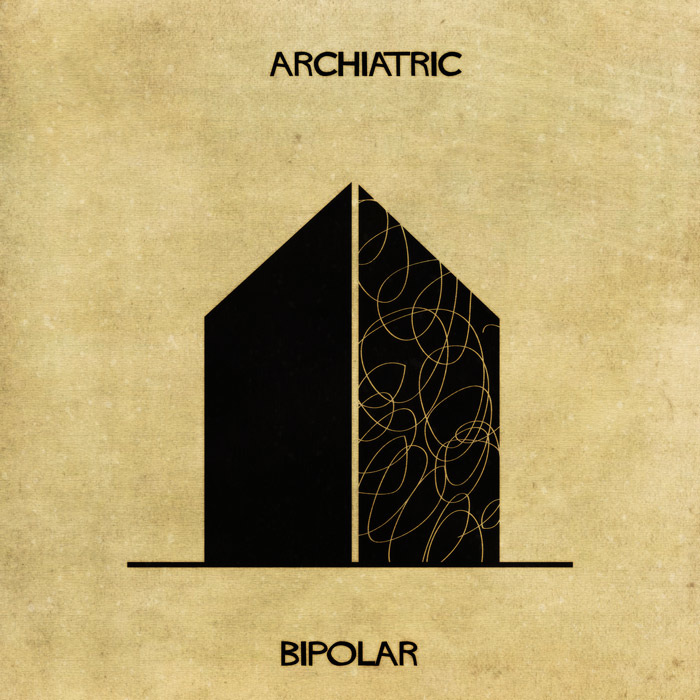 16 Mental Disorders Illustrated Through Architecture - Bipolar