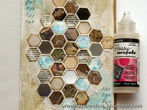 Layers of ink - Frameworks Mosaic Tutorial by Anna-Karin