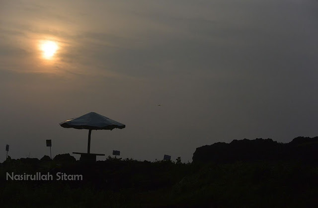 Siluet di Gunung Ireng Gunungkidul