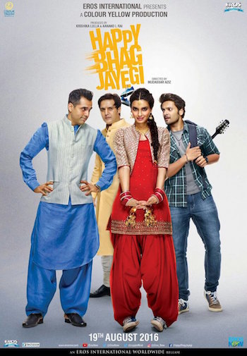 Happy Bhag Jayegi 2016 Full Hindi Movie Download DVDRip 720p