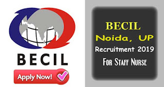 BECIL staff nurse vacancy UP