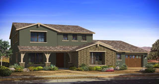 Reprise floor plan by Woodside Homes at Eastmark Mesa 85212