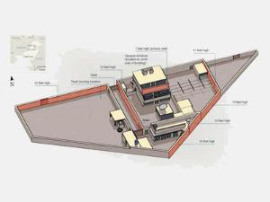 Foto Denah Rumah Osama Bin Laden