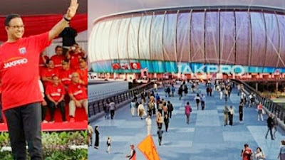 KEREEEN.. Anies: Stadion JIS Atapnya Bisa Buka Tutup, Pertama di Indonesia