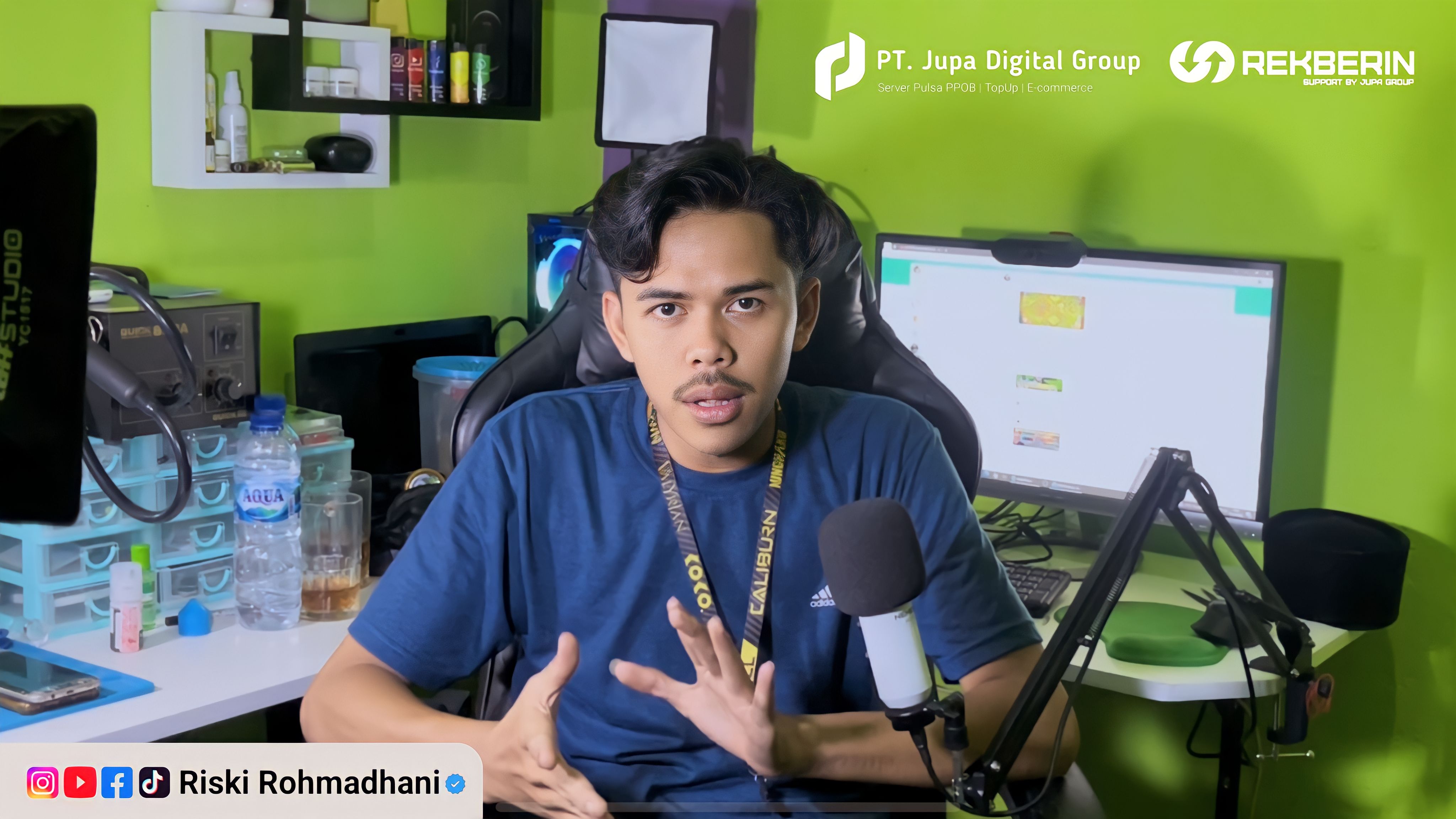 Sosok Riski Rohmadhani, Pemuda yang Menghasilkan Omset Belasan Juta Rupiah dari Bisnis Rekber (Rekening Bersama) & Jasa Digital.