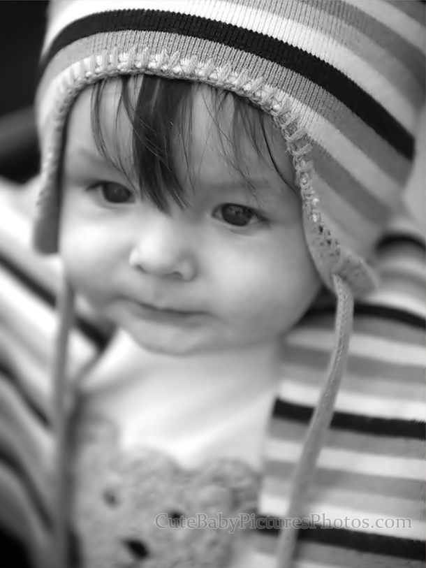 Cute Black and White Baby Pictures