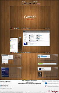 CleanX7+Beta+1+Theme+For+Windows+7 Free Download Themes Windows 7 All Edition ( Tema Windows 7 Gratis )